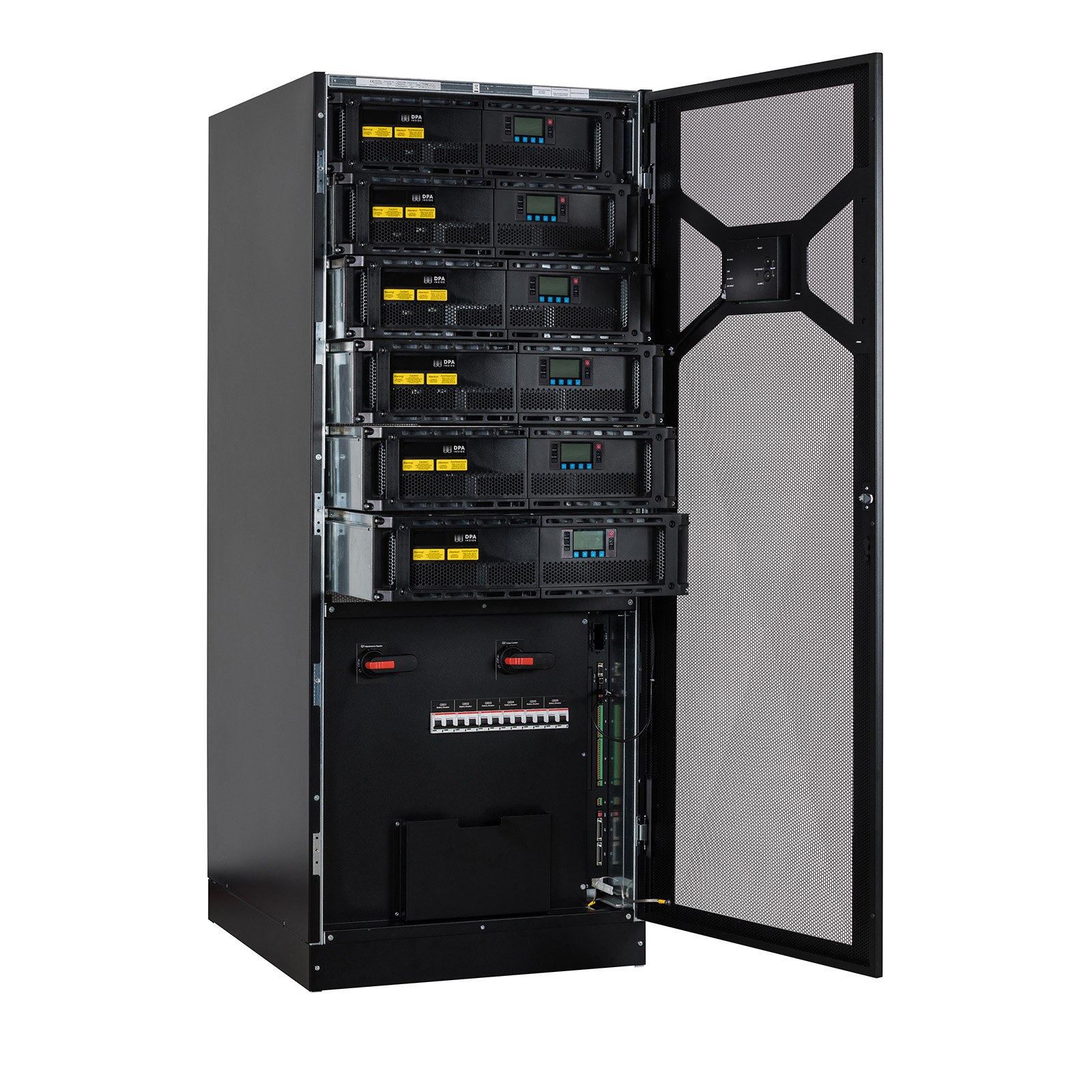 PW9250_modules_open-1 PW 9250DPA maintains higher UPS efficiency